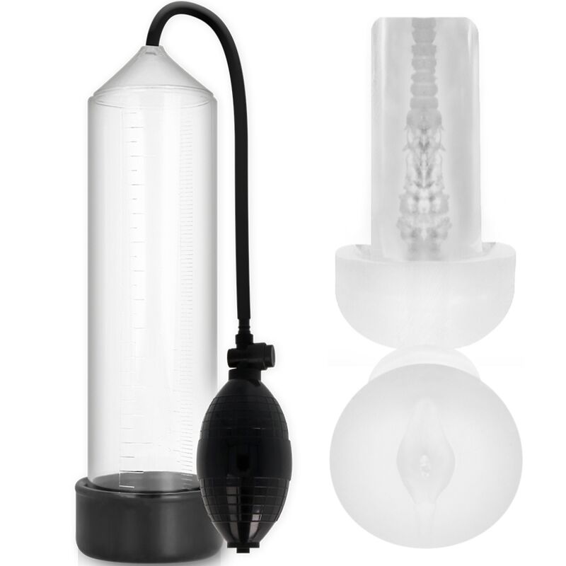 Comprar PUMP ADDICTED RX3 Bomba Erección Clear – Mejora Tu Rendimiento Sexual Con Diseño Innovador-Noxtic