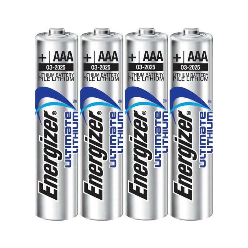 Comprar ENERGIZER Pilas Lítium AAA L92 LR03 1.5V Blister de 4 Unidades – Energía Confiable Para Dispositivos Electrónicos-Noxtic