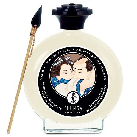 Comprar SHUNGA Pintura Corporal De Vainilla Y Chocolate – Creatividad Y Sabor Para Momentos Especiales-Noxtic