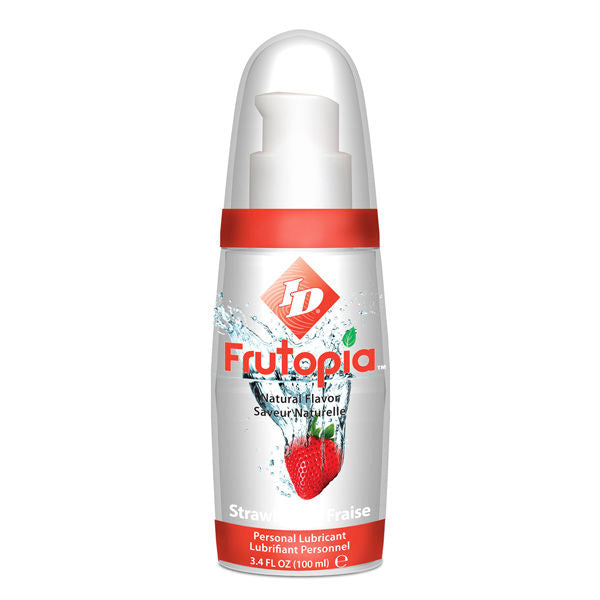 Comprar ID Frutopia Sabor Fresa 100ml – Lubricante Comestible Con Frutas 100 Por Ciento Naturales-Noxtic