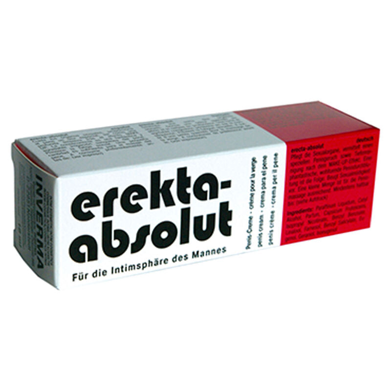 Comprar INVERMA EREKTA ABSOLUT CREAM – Crema Revitalizante Para Mejora Del Bienestar Sexual-Noxtic