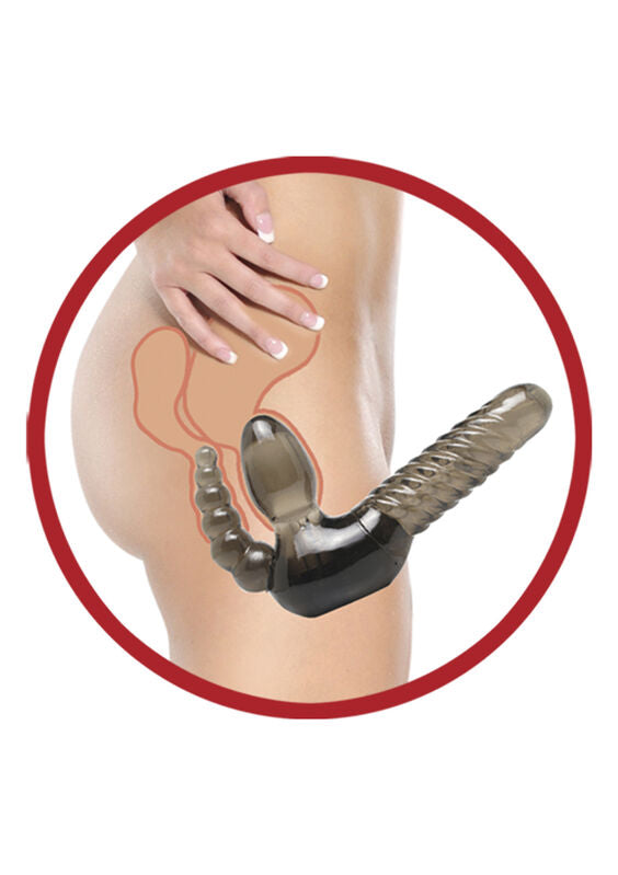 Comprar Fetish Fantasy Series Strapless – Dildo Doble Con Estimulador Para Sensaciones Únicas Sin Manos-Noxtic
