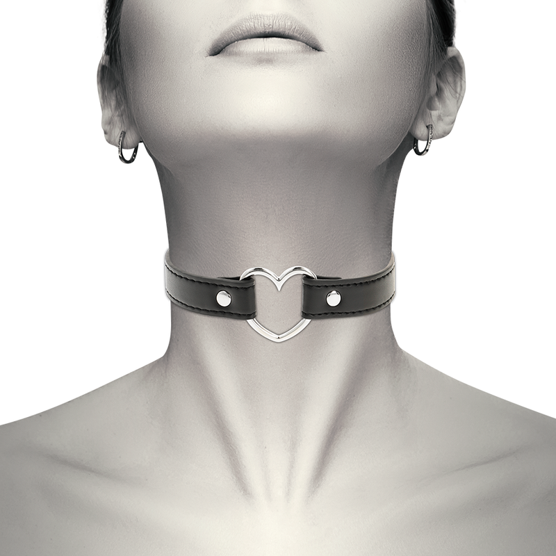 Comprar COQUETTE CHIC DESIRE Collar Cuero Vegano – Accesorio Elegante Con Diseño Moderno-Noxtic