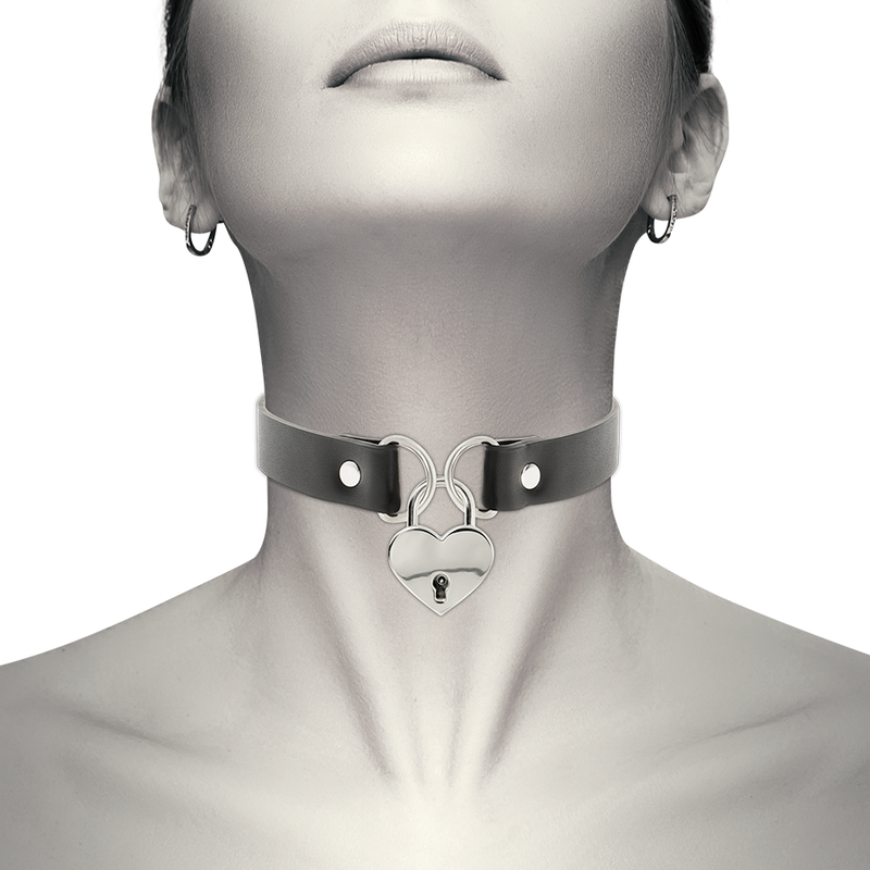 Comprar COQUETTE Chic Desire – Collar De Cuero Vegano Con Diseño Elegante Y Accesorio Exclusivo-Noxtic