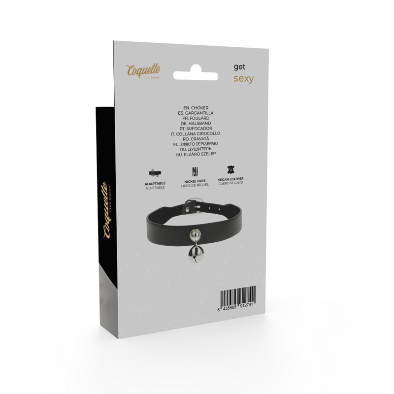 Comprar Coquette Chic Desire Collar Cuero Vegano – Accesorio Elegante Para Toque Sofisticado-Noxtic