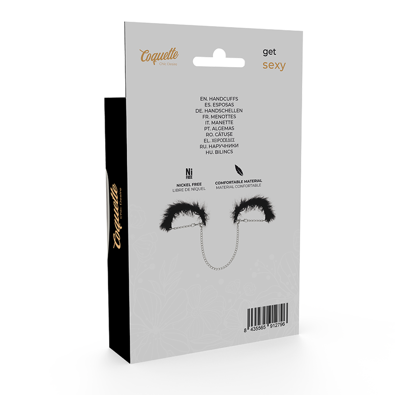 COQUETTE CHIC DESIRE – Manette in metallo di alta qualità con design all'avanguardia