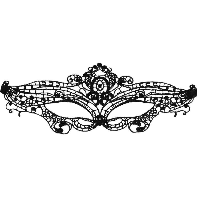 Comprar COQUETTE Antifaz Encaje Negro Fino – Diseño Elegante Para Crear Misterio En Tus Momentos De Bienestar-Noxtic