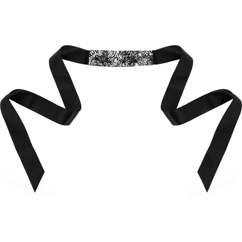 Comprar COQUETTE Chic Desire – Antifaz De Encaje Negro Con Diseño Elegante-Noxtic