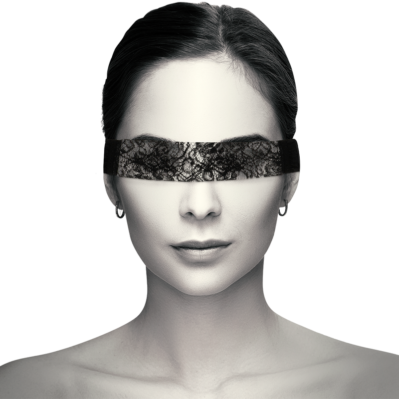Comprar COQUETTE Chic Desire – Antifaz De Encaje Negro Con Diseño Elegante-Noxtic