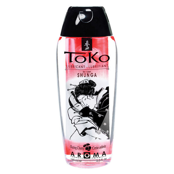 Comprar SHUNGA Toko Aroma Lubricante Cereza Ardiente – Lubricante Comestible Con Sabor Delicioso-Noxtic