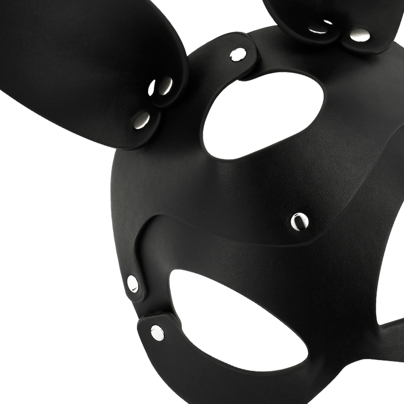 Comprar Coquette Chic Desire Máscara Cuero Vegano – Diseño Elegante Con Orejas De Conejo Para Estilo Único-Noxtic