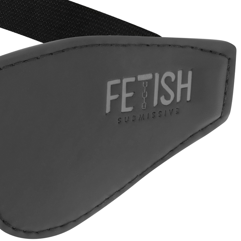 Comprar FETISH SUBMISSIVE Antifaz Cuero Vegano – Diseño Elástico Para Juegos de Bondage Con Estilo-Noxtic