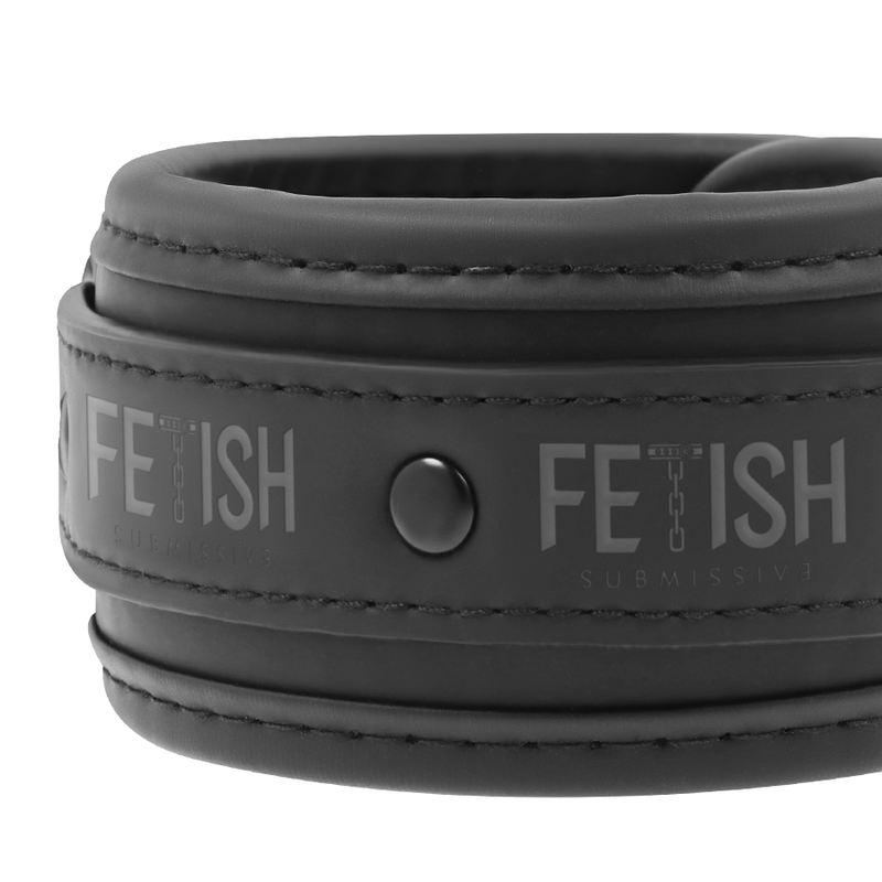 Comprar FETISH SUBMISSIVE Collar Y Esposas Cuero Vegano – Confortable Y Elegante Para Juegos De Dominación-Noxtic