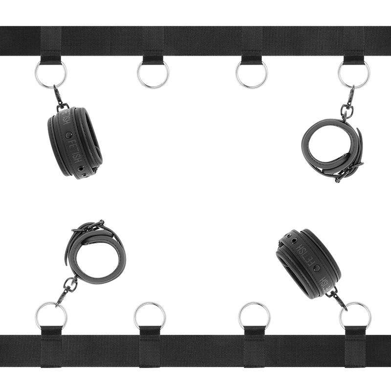 Comprar FETISH SUBMISSIVE Set Ataduras Cama Luxury – Diseño Con Forro De Neopreno Para Comodidad Y Estilo-Noxtic