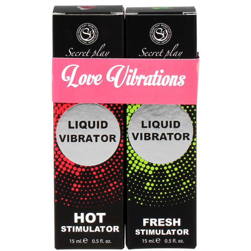 Comprar SECRETPLAY Love Vibrations Duo Pack – Gel Estimulante Para Parejas Con Sensación De Calidez Y Frescor-Noxtic