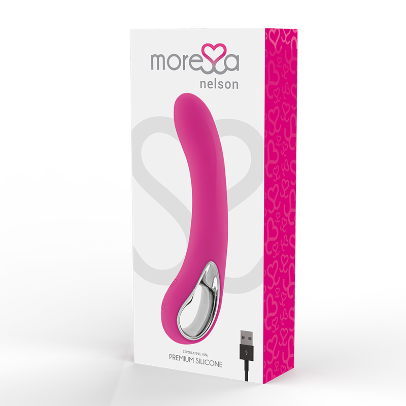Comprar MORESSA Nelson Masajeador Punto G Premium – Diseño Ergonómico Con Silicona Recargable De Alto Rendimiento-Noxtic