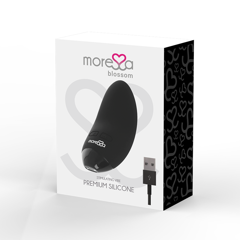 Comprar MORESSA Blossom Masajeador Personal Negro – Potente Vibración Con 6 Modos Y 3 Intensidades-Noxtic