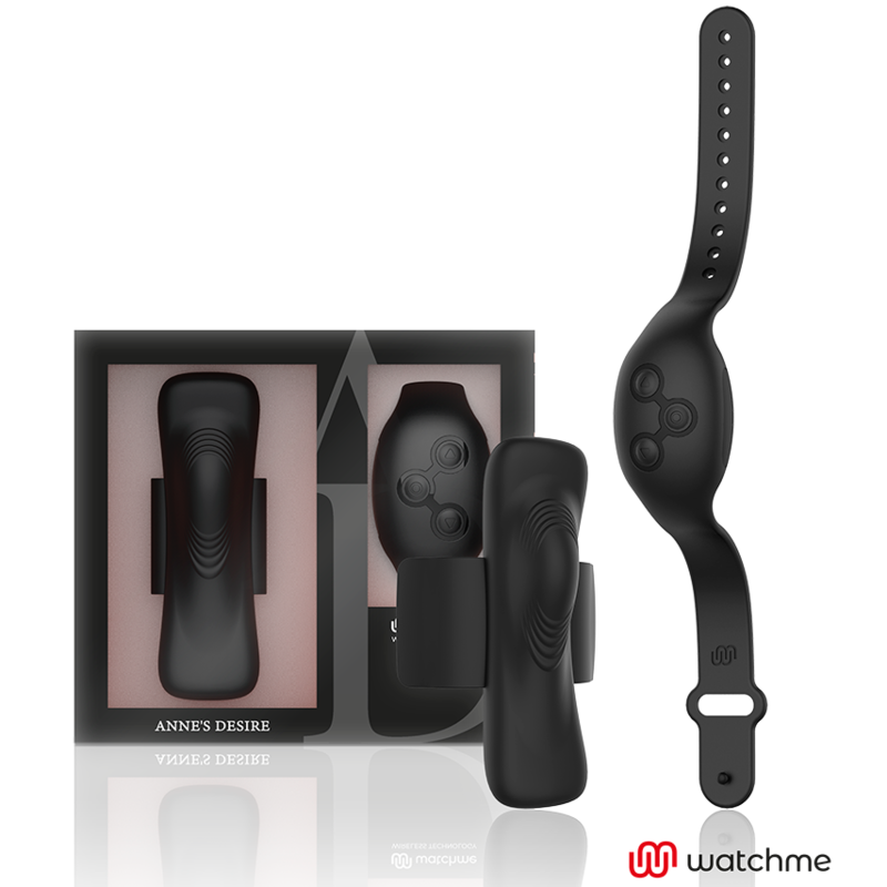 Comprar ANNE'S DESIRE Panty Pleasure Tecnología Watchme Negro – Diseño Ergonómico Para Placer Sensorial-Noxtic