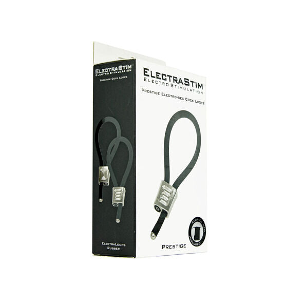 ElectraStim ElectraLoops Prestige Silver – Juguetes Eróticos Con Diseño De Caucho Superconductor Para Estimulación Sensorial