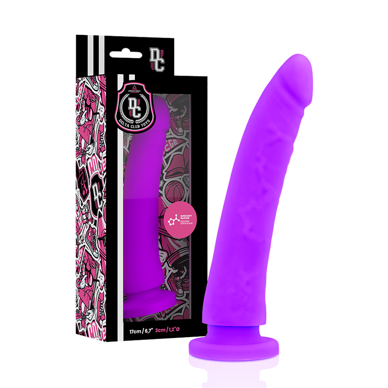 Comprar DELTA CLUB Arnés Con Dildo Lila – Silicona Médica Hipoalergénica Para Comodidad Segura-Noxtic