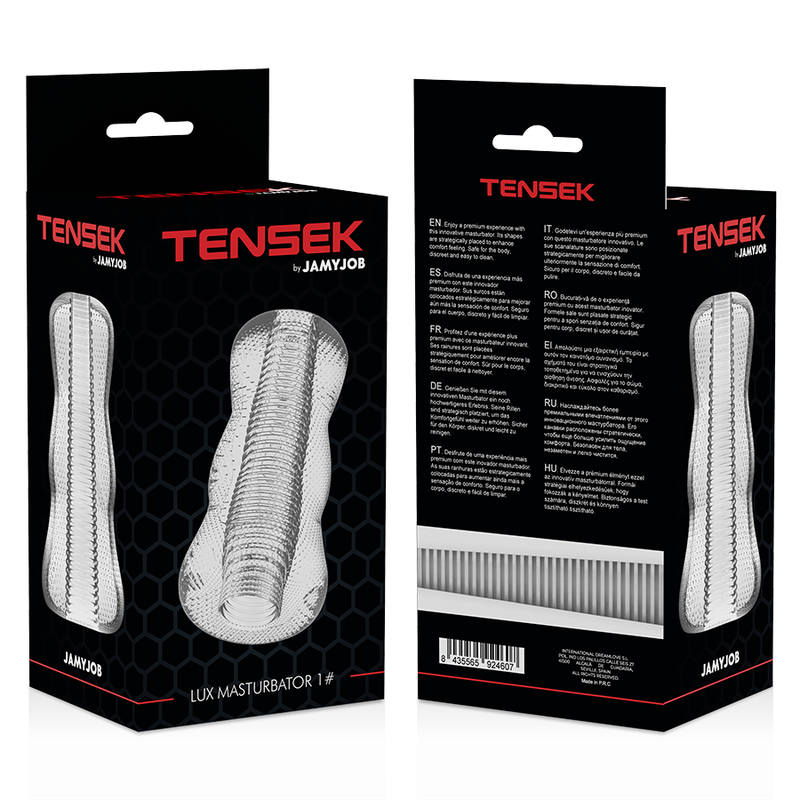 Comprar JAMYJOB Extreme Tensek 1 Transparente – Diseño Innovador Para Estimulación Sensorial Única-Noxtic