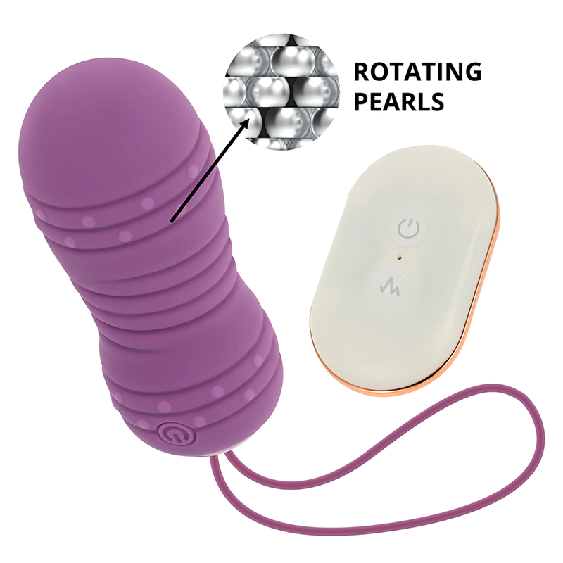 Comprar OHMAMA Huevo Control Remoto Lila – Juguete Con 7 Modos De Rotación Para Placer Personalizado-Noxtic