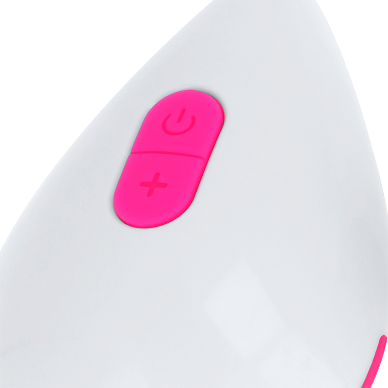 Comprar OHMAMA Huevo Vibrador Rosa y Blanco – Diseño Elegante Con 10 Modos de Vibración-Noxtic