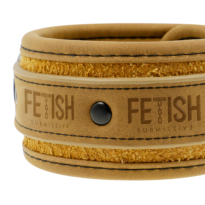 Comprar Fetish Submissive Origen – Esposas De Cuero Vegano Con Forro Suave De Neopreno-Noxtic