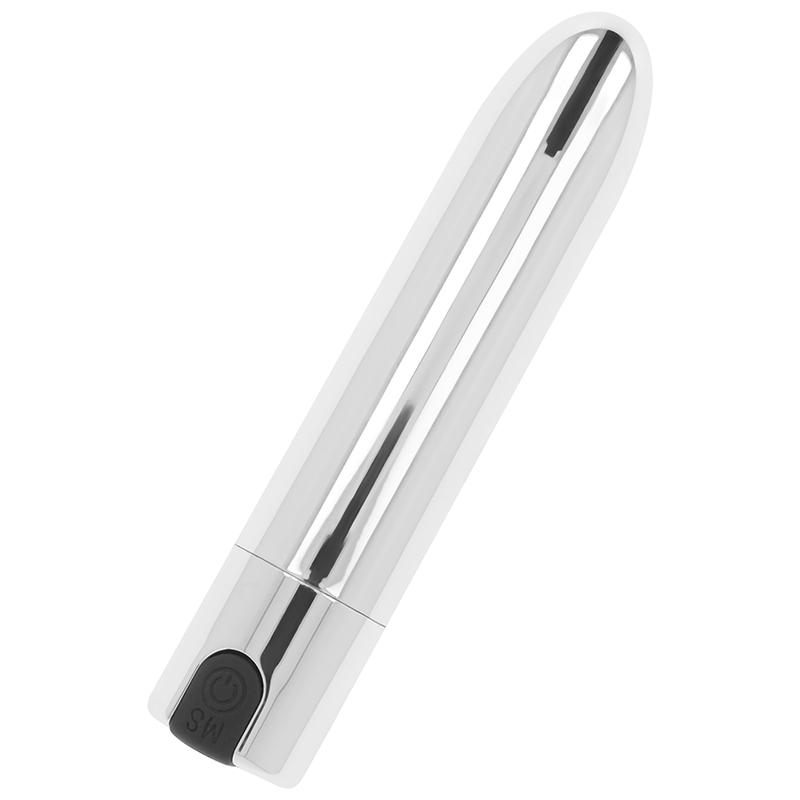 Comprar OHMAMA Bala Vibradora Silver 9.5 CM – Estimulación Compacta Con Diseño Elegante-Noxtic