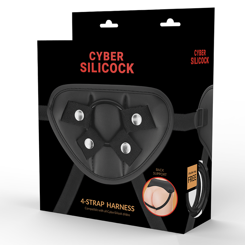 Comprar CYBER Silicock Arnés Con 3 Anillas – Diseño Ergonómico Para Comodidad Y Estilo-Noxtic