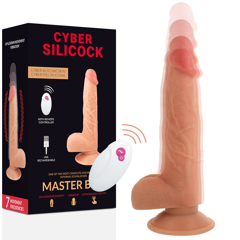 Comprar CYBER Silicock Control Remoto – Juguete Erótico Realista Con Silicona Médica Para Placer Intenso-Noxtic