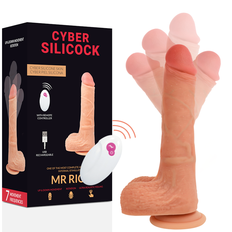 Comprar CYBER Silicock Mr Rick 20.9 Cm – Juguete Con Control Remoto Y Acabado Realista-Noxtic