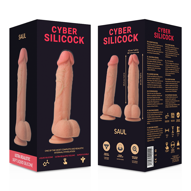 Comprar CYBER Silicock Arnés De Silicona Líquida – Diseño Versátil Para Comodidad Y Placer Inclusivo-Noxtic