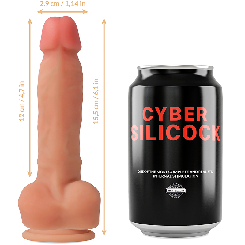 Comprar Cyber Silicock Arnés De Silicona Líquida 15.5 Cm – Diseño Innovador Para Confort Y Libertad Sensorial-Noxtic