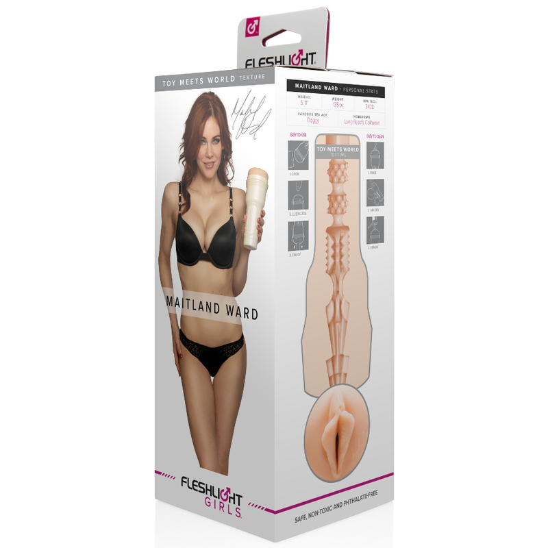 Comprar Fleshlight Girls Maitland Ward – Masturbador Realista De Alta Calidad Para Placer Intenso-Noxtic