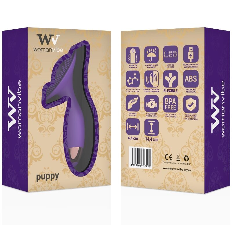 Comprar WOMANVIBE Puppy Estimulador Recargable – Diseño Ergonómico Para Placer Intimo-Noxtic