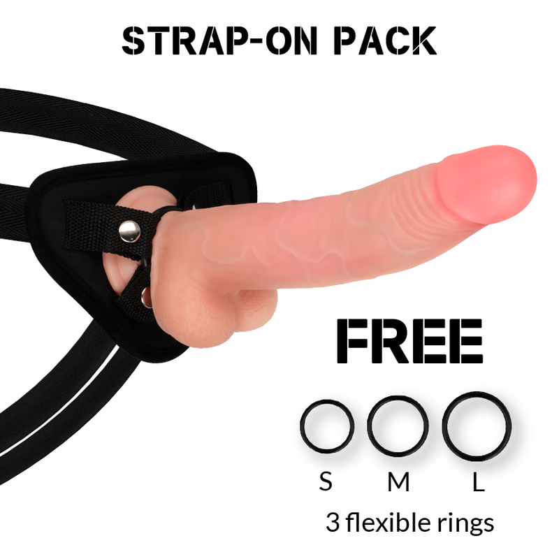 Comprar ROCKARMY Arnés Con Dildo Realista 23 CM – Diseño Ergonómico Para Placer Confiable-Noxtic
