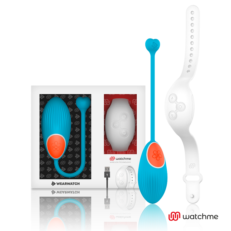 Comprar WEARWATCH Huevo Control Remoto Technology Watchme Azul – Juguete Erótico Con Diseño Discreto Y Potente-Noxtic