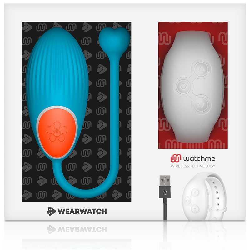Comprar WEARWATCH Huevo Control Remoto Technology Watchme Azul – Juguete Erótico Con Diseño Discreto Y Potente-Noxtic