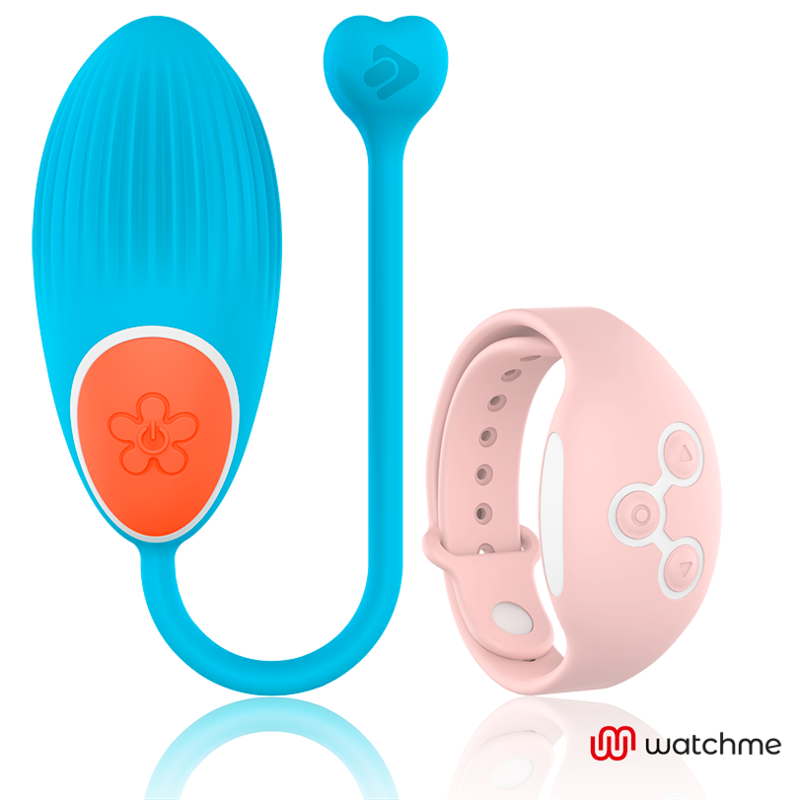 Comprar WEARWATCH Huevo Control Remoto Azul Rosa – Juguete Erótico Con Diseño Vibrante Y Tecnología Innovadora-Noxtic
