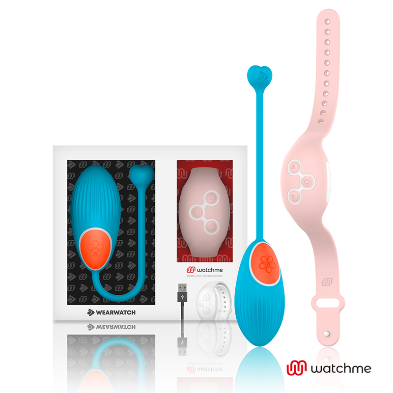 Comprar WEARWATCH Huevo Control Remoto Azul Rosa – Juguete Erótico Con Diseño Vibrante Y Tecnología Innovadora-Noxtic