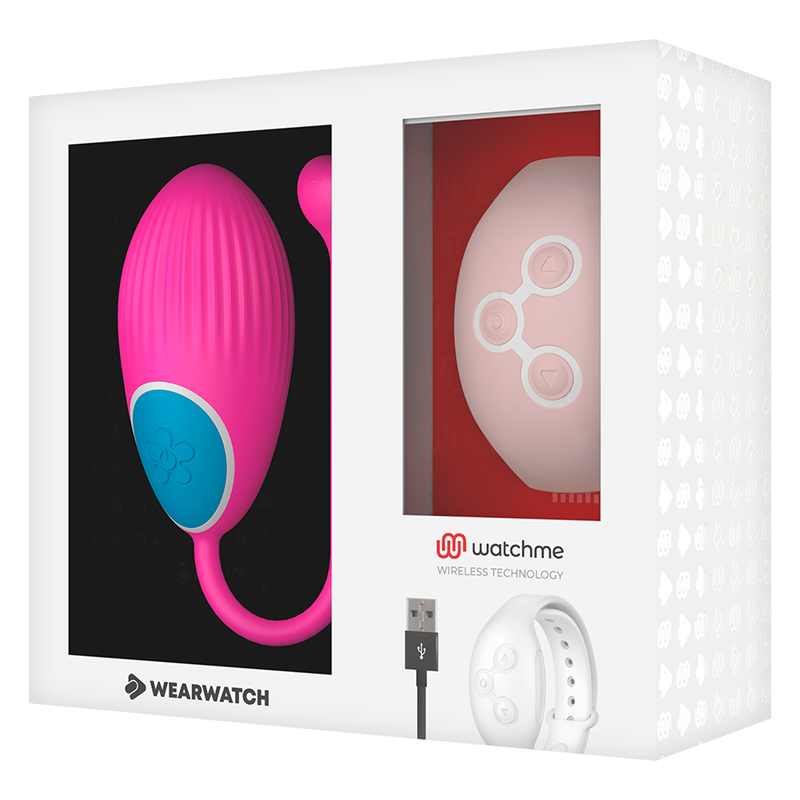 Comprar WEARWATCH Huevo Control Remoto Technology Fucsia – Diseño Ergonómico Para Placer Personalizado-Noxtic