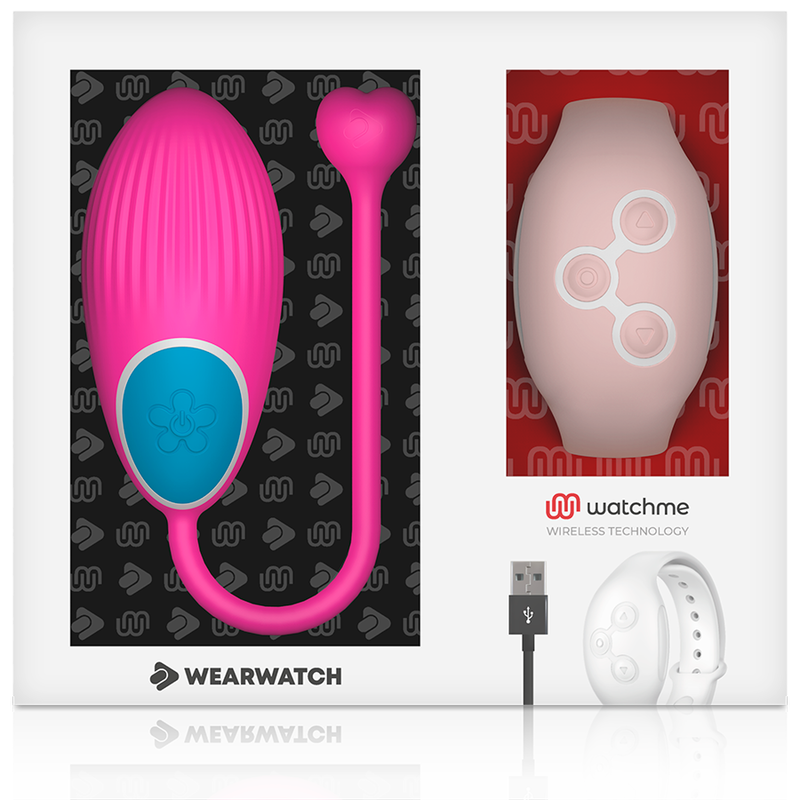 Comprar WEARWATCH Huevo Control Remoto Technology Fucsia – Diseño Ergonómico Para Placer Personalizado-Noxtic