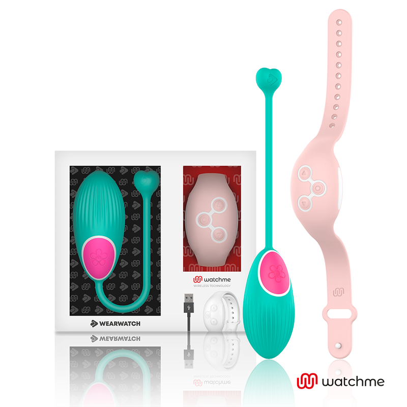 Comprar WEARWATCH Huevo Control Remoto Technology Aqua Marina Rosa – Juguete Con Diseño Ergonómico Para Placer Personal-Noxtic