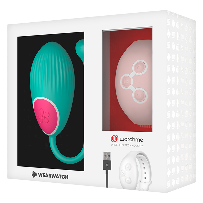 Comprar WEARWATCH Huevo Control Remoto Technology Aqua Marina Rosa – Juguete Con Diseño Ergonómico Para Placer Personal-Noxtic