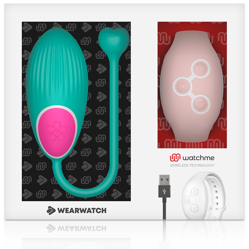 Comprar WEARWATCH Huevo Control Remoto Technology Aqua Marina Rosa – Juguete Con Diseño Ergonómico Para Placer Personal-Noxtic