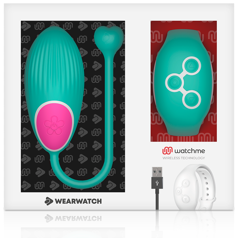 Comprar WEARWATCH Huevo Control Remoto Aqua Marina – Juguete Erótico Con Tecnología Innovadora y Diseño Moderno-Noxtic