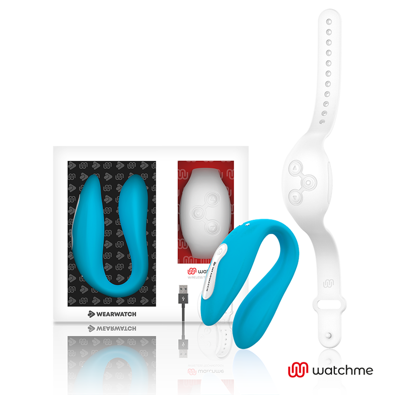 Comprar WEARWATCH Vibrador Dual Technology Watchme Añil/Níveo – Diseño Innovador Para Placer Intimo Con Libertad Sensorial-Noxtic