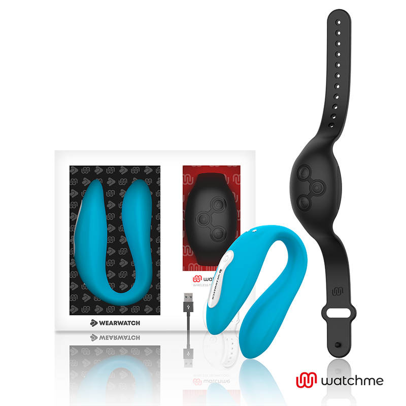 Comprar WEARWATCH Vibrador Dual Technology Watchme Añil – Diseño Elegante Con Experiencia Sensorial Inigualable-Noxtic