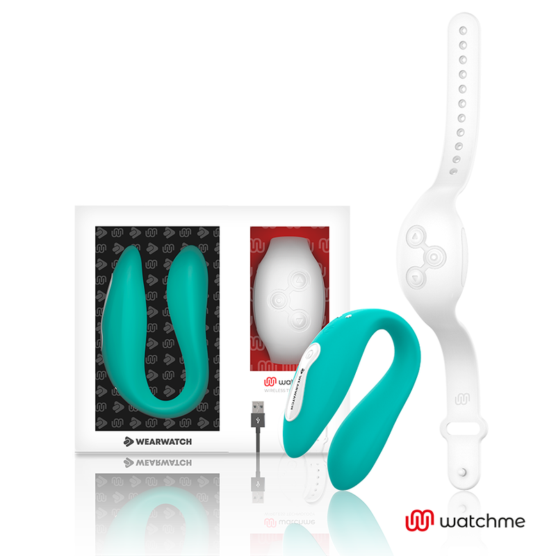 Comprar WEARWATCH Vibrador Dual Technology Watchme Agua Marina – Diseño Innovador Para Placer Íntimo Con Estilo-Noxtic